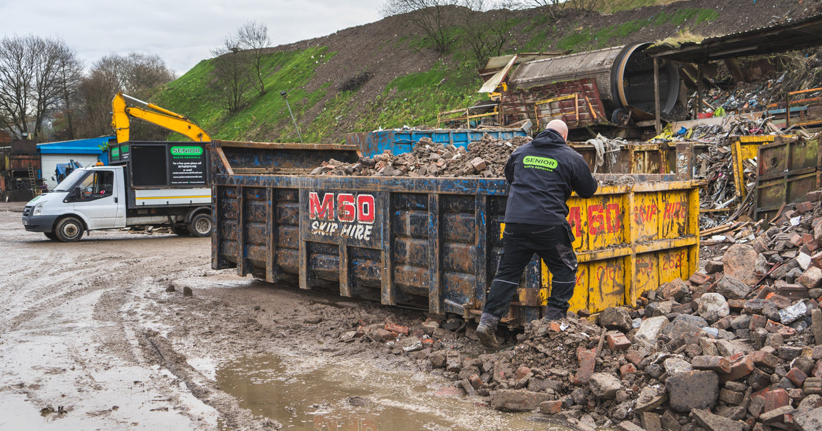 Senior Waste Removals team clearing a rented property in Salford