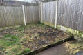 Cleared property after Senior Waste Removals collection