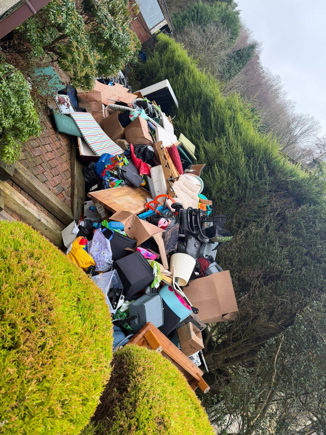 Waste before collection in Bury