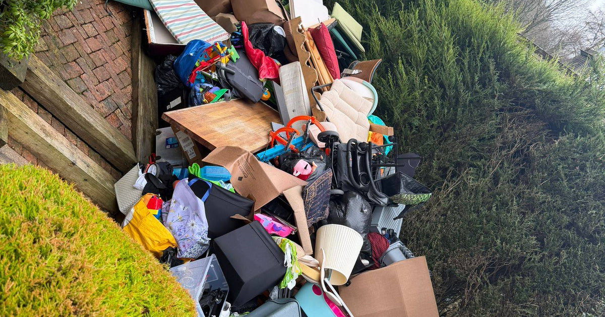 Waste before collection in Bury