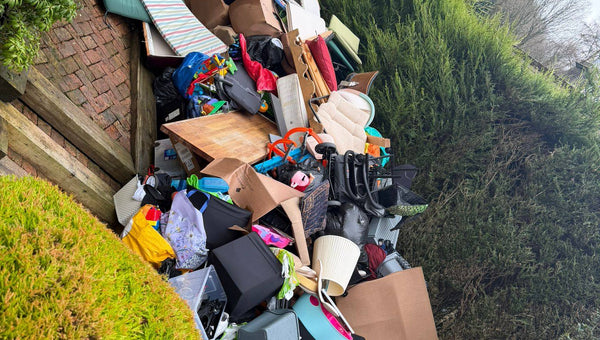 Waste before collection in Bury