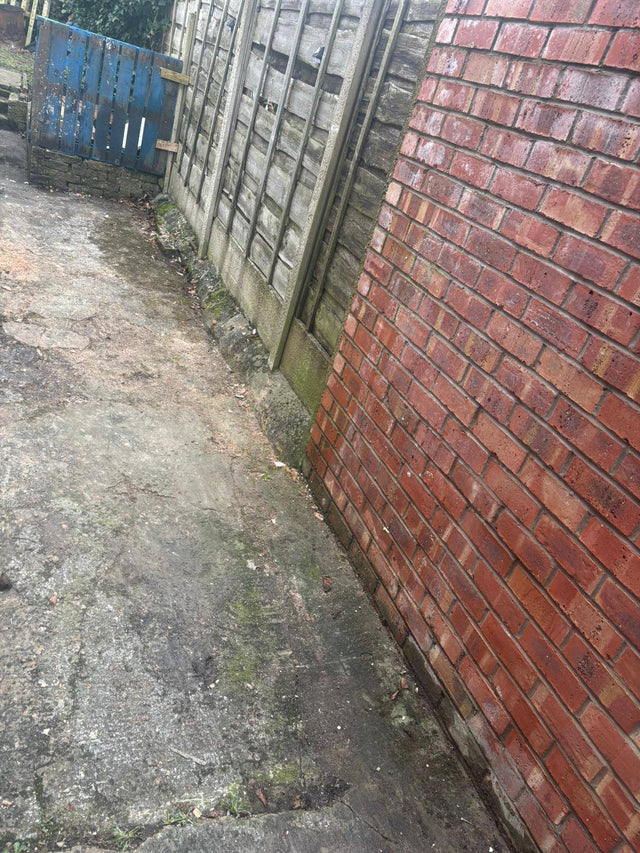Pathway cleared after Senior Waste Removals collection