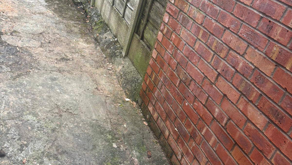 Pathway cleared after Senior Waste Removals collection