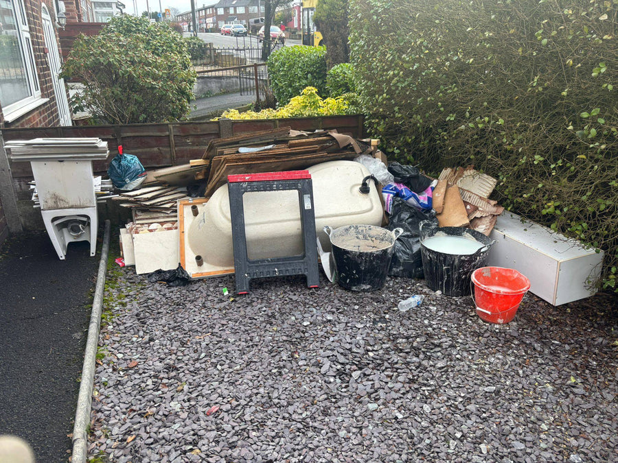 Before waste removal