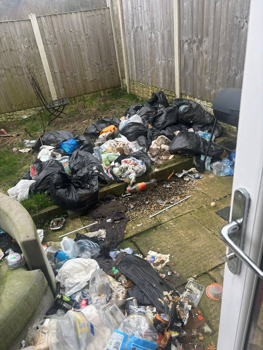 Before waste removal