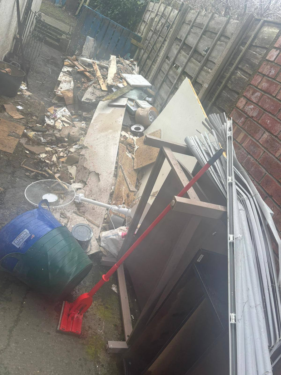 Before waste removal