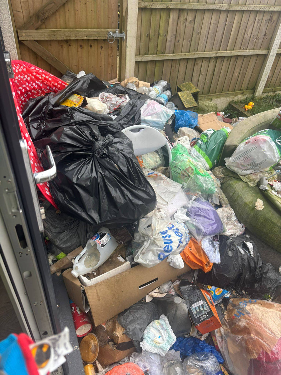 Before waste removal