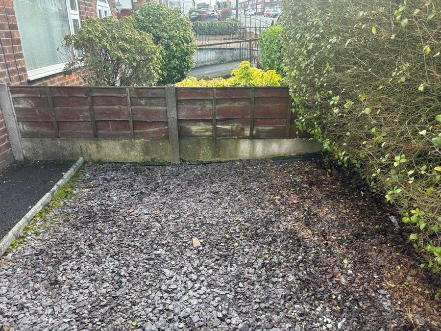 After waste removal